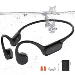 Produktbild: Kopfhörer Schwimmen, Knochenschall Kopfhörer Bluetooth 5.4, IPX8 Wasserdicht kopfhörer,32G-Speicher Sport Kopfhörer , Unterwasser-Kopfhörer mit MP3-Player,Open Ear Kopfhörer für Schwimmen Laufen