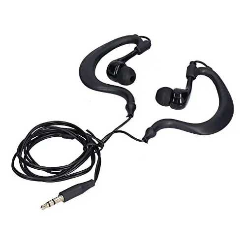 Produktbild: Kopfhörer Sport in Ear, IP68 Wasserdichter Kopfhörer Schwimmen mit Ersatz-Ohrstöpseln, 3,5 mm Sportkopfhörer für Schwimmbad, Dusche, Wakeboarden, Surfen, Schnorcheln, Laufen und Fitness