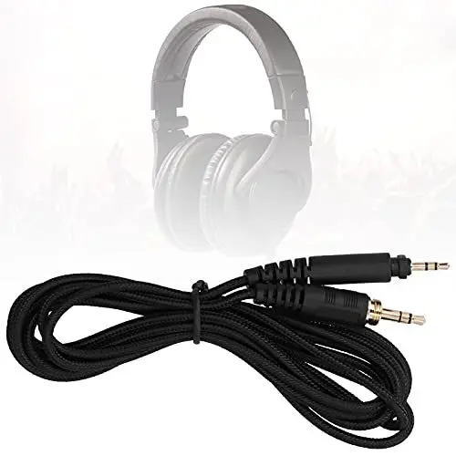 Produktbild: Kopfhörer-Audiokabel, Kopfhörerkabel, 2,5 Mm auf 3,5 Mm/6,35 Mm Kopfhörer-Audiokabelanschluss für Shure SRH440/ SHP9000
