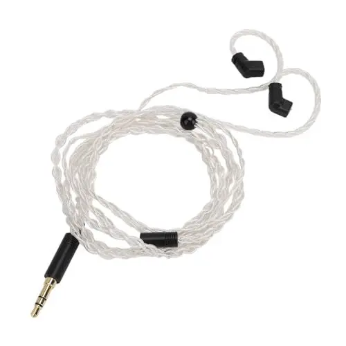 Produktbild: Kopfhörerkabel, Verlustfreie Klangqualität, Kopfhörer-Soundkabel, Ersatz für 0,78 Mm 2-Pin-Schnittstellen-Kopfhörer, für QDC für für UE für CCA für TRN