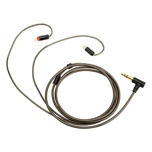 Produktbild: Kopfhörer-Upgrade-Kabel, Verbesserte Auflösung, Versilbertes Kupfer, Ersatz-Kopfhörerkabel, Rostfrei, Flexibel, für W4R für ZS3 für ZSR für UE18
