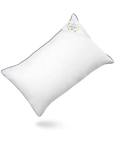 Produktbild: Kopfkissen 40 x 70 cm inSPIRO | Hohlfaserkissen zum Schlafen auf Rücken, Seite oder Bauch | weiches und leichtes Kissen | optimale Unterstützung | maschinenwaschbar | Kissen 40 x 70 cm | Hotelgefühl