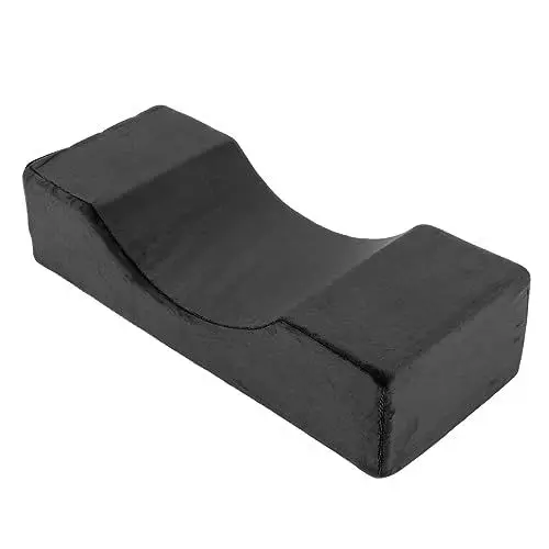 Produktbild: Kopfpositionierungskissen, Bequemer, Verschleißfester Baumwoll-Halskissen-Nackenschutz, Weit Verbreitet für Unisex (Black)