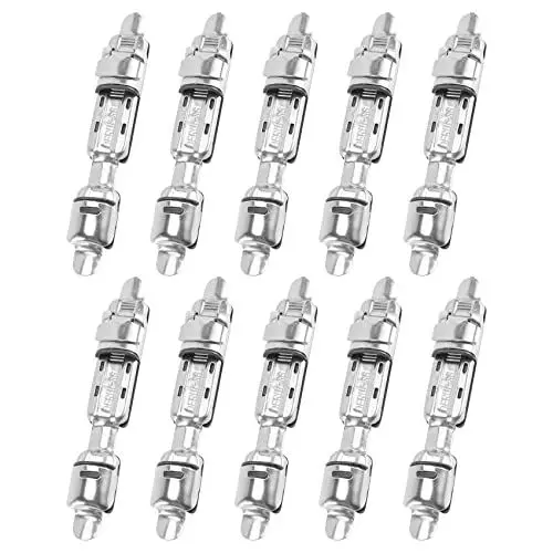 Produktbild: Kopinma 10 StüCke Angelrollenhalter Angeln Rollen Sitz Angeln Rollen Halter Deck Angeln Rad Rod Clip Halter Angeln GeräT für Salzwasser und Süßwasser, Meeres- und Felsenfischen geeignet