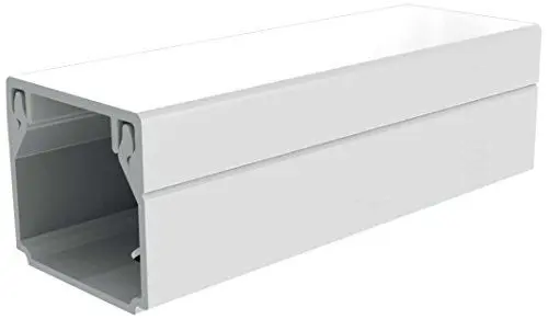 Produktbild: KOPOS LHD 17X17 HD Kabelkanal Elektroinstallationskanal (L x B x H) 2000 x 17 x 16mm Weiß, 10 Stück
