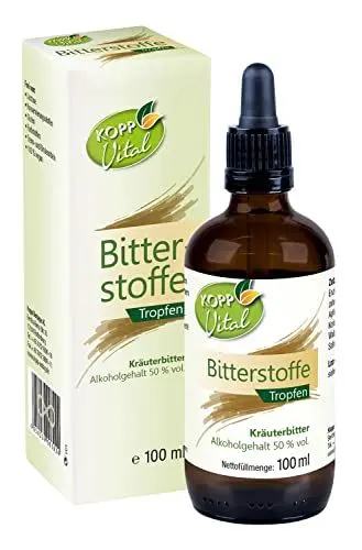 Produktbild: KOPP Vital ® Bio-Bitterstoffe Tropfen 100 ml - Naturkräuter - vegan - als Kräuterbitter