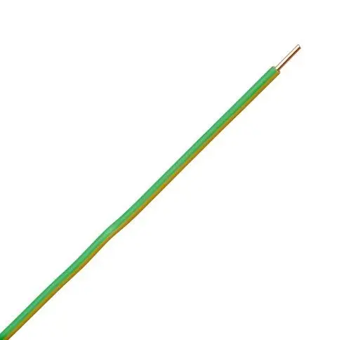 Produktbild: Kopp 155405842 Aderleitung H07 VU, 1 x 6 mm², 5 m, grün/gelb