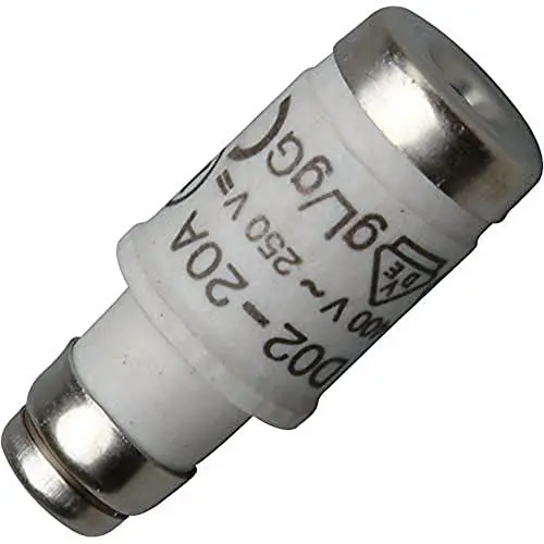 Produktbild: Kopp 327400019 NEOZED-Sicherungseinsatz, 400V - 250 V gL, Weiß, D02 20A