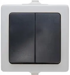 Produktbild: Kopp 565556008 Serienschalter Aufputz Feuchtraum Nautic