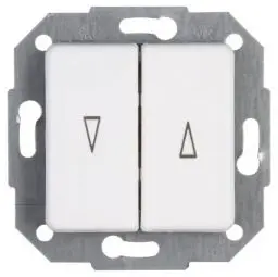 Produktbild: Kopp 614513080 Europa Jalousieschalter, Arktis-weiß