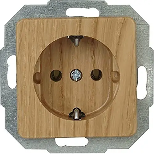 Produktbild: Kopp 914830089 Milano Eiche-Natur Schutzkontakt-Steckdose