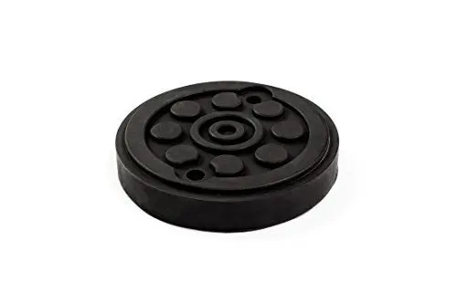 Produktbild: Kora 4 Stück Gummiauflage mit Stahlplatte für Hebebühne Maha Slift D: 121mm Gummiteller