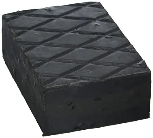 Produktbild: Kora Gummiblöcke 120x80x40mm, schwarz