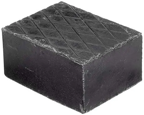 Produktbild: Kora Gummiblöcke 160x120x80mm, schwarz