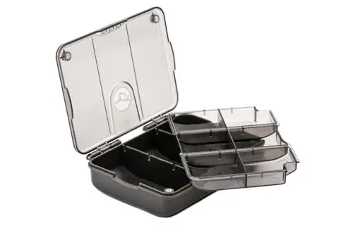 Produktbild: Korda 16 Compartment Mini Box - Angelbox für Angelzubehör & Kleinteile zum Karpfenangeln, Karpfenbox, Tacklebox, Zubehörbox
