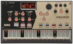 Produktbild: KORG volca drum Synthesizer, Digital Percussion Synth, Rhythm Machine, Analog Modeling, zum Erzeugen von Percussion- und Drum-Sounds