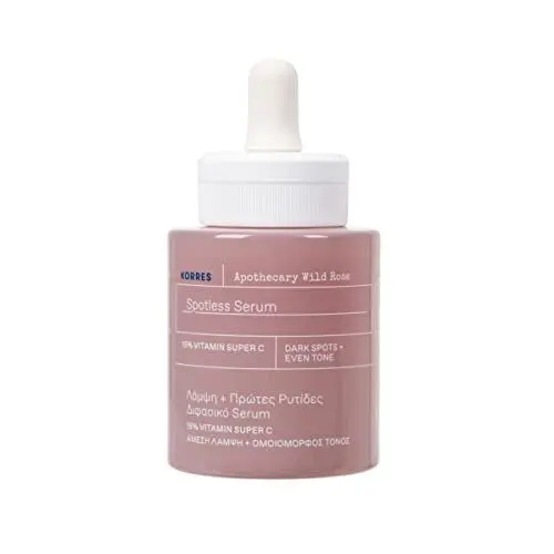 Produktbild: KORRES APOTHECARY WILD ROSE 2-Phasen-Booster, feuchtigkeitsspendendes Serum mit Vitamin C für strahlende Haut, dermatologisch getestet, vegan, 30 ml
