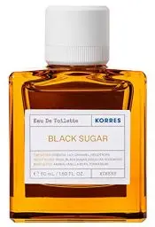 Produktbild: KORRES BLACK SUGAR Eau de Toilette für Damen, floraler, süßer, luxuriöser & orientalischer Damenduft, vegan, 50ml