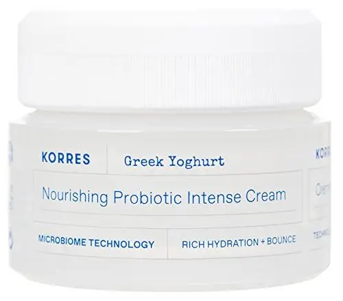 Produktbild: KORRES GREEK YOGHURT Intensiv nährende probiotische Feuchtigkeitscreme - trockene Haut für das Gesicht, dermatologisch getestet, 40 ml