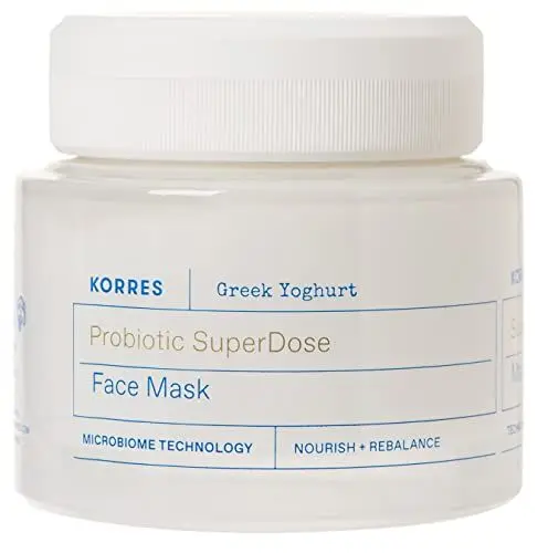 Produktbild: KORRES GREEK YOGHURT Probiotische Gesichtsmaske, beruhigend und feuchtigkeitsspendend, dermatologisch getestet, 100 ml