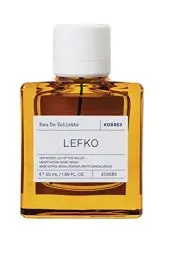 Produktbild: KORRES LEFKO Eau de Toilette für Herren und Damen, unisex Duft, floral, pudrid, vegan, 50 ml