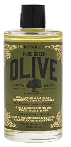 Produktbild: KORRES Olive Nährendes 3in1 Öl für intensive Feuchtigkeit, dermatologisch getestet, vegan, 100 ml