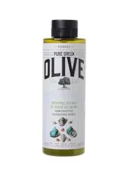 Produktbild: KORRES Olive Sea Salt feuchtigkeitsspendendes Duschgel für geschmeidige Haut, mit extra nativem Olivenöl, vegan, 250 ml