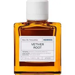 Produktbild: KORRES VETIVER ROOT Eau De Toilette für Herren, maskuliner Herrenduft mit Zedernholz Akkorden, vegan, 50 ml