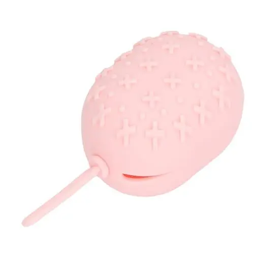 Produktbild: Kosmetik-Eierbehälter, Belüfteter Make-up-Schwammhalter aus Silikon, Unzerbrechlich, Waschbar für Unterwegs (PINK)