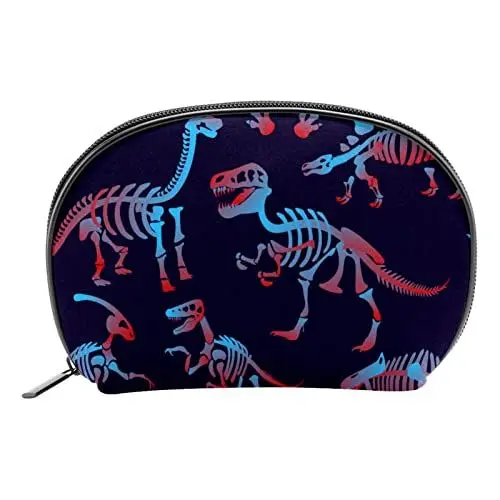 Produktbild: Kosmetische Reisetaschen, Make-up-Koffer, Make-up-Tasche für ToilettenartikelDinosaurier Knochen Tier Cartoon