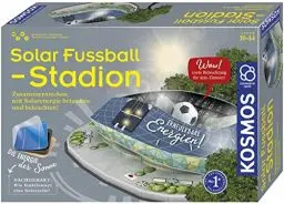 Produktbild: KOSMOS 628192 - Solar-Fußballstadion - Stadion zusammenstecken, mit Solarenergie betanken und beleuchten, Experimentierkasten zu erneuerbare Energien, für Kinder ab 10 Jahre