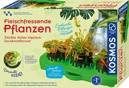Produktbild: KOSMOS 632137 Fleischfressende Pflanzen, Insektenfresser selbst anpflanzen, Komplett-Set Anzucht-Station, Samen, Erde, Pipette, Experimentierkasten für Kinder ab 8 Jahren zu Garten, Biologie, Natur