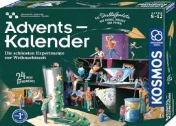 Produktbild: KOSMOS 661083 Experimente Adventskalender 2024, Die schönsten Experimente zur Weihnachtszeit, in 5 Min, für Kinder ab 8-12 Jahre, Spielzeug-Adventskalender, Science Adventskalender