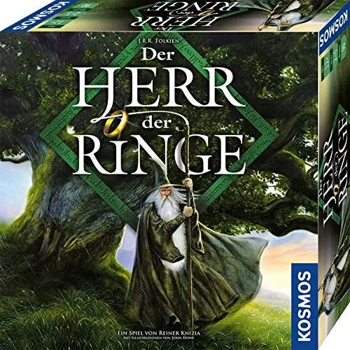Produktbild: KOSMOS 680473 Der Herr der Ringe, EIN heldenhaftes Abenteuer erwartet euch, kooperatives Fantasy-Brettspiel für 2 bis 5 Spieler ab 12 Jahre, Gesellschaftsspiel