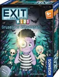 Produktbild: KOSMOS 684280 EXIT® - Das Spiel Kids - Gruseliger Rätselspaß, Rätselspiel ab 5 Jahre für 1-4 Kinder, mehrfach spielbar, Escape Room Spiel, Exit Game, Halloween Spiel, Kinderspiel