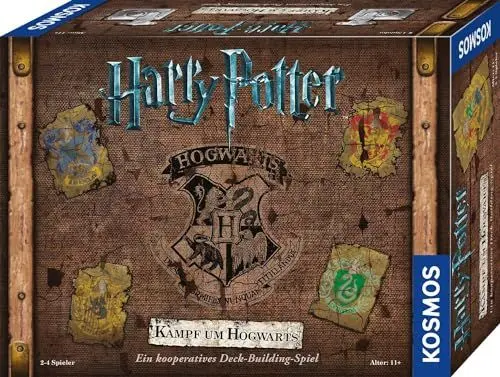 Produktbild: KOSMOS 693398 Harry Potter Kampf um Hogwarts - Das kooperative Harry Potter Spiel, Harry Potter Spiel für 2-4 Personen ab 11 Jahre, Hogwarts Battle deutsch, 7 Schuljahre