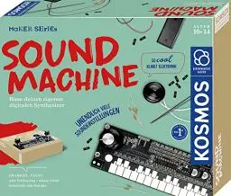 Produktbild: Kosmos 620929 Sound Machine Experimentierkasten für Kinder ab 10 Jahren, Experimentierkasten Technik und Musik, Baue deinen eigenen digitalen Synthesizer, Maker Series