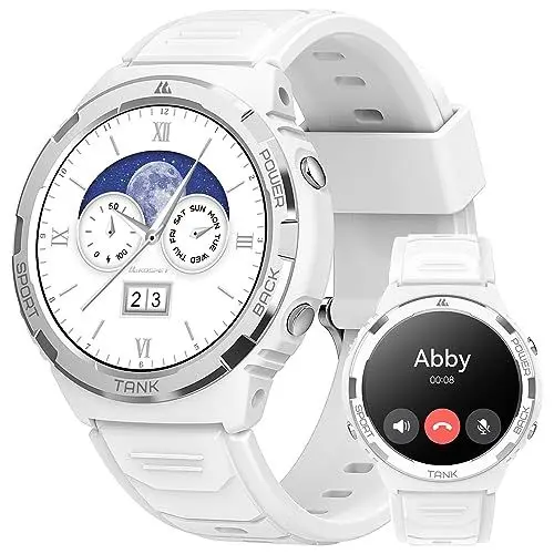 Produktbild: KOSPET Smartwatch Damen mit Telefonfunktion， Fitnessuhr 1,3