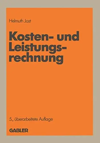 Produktbild: Kosten- und Leistungsrechnung (German Edition): DE