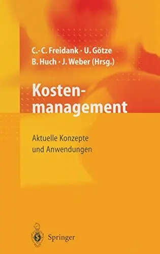 Produktbild: Kostenmanagement: Aktuelle Konzepte und Anwendungen