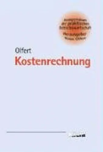 Produktbild: Kostenrechnung