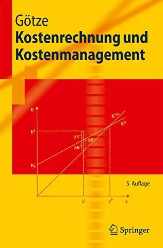 Produktbild: Kostenrechnung und Kostenmanagement (Springer-Lehrbuch)