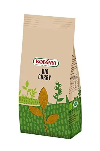 Produktbild: Kotanyi BIO Curry, Curry Gewürz Nachfüllbeutel, bio, 50 g