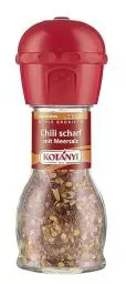 Produktbild: Kotanyi Chili mit Meersalz Mühle, 2er Pack (2 x 34 g)