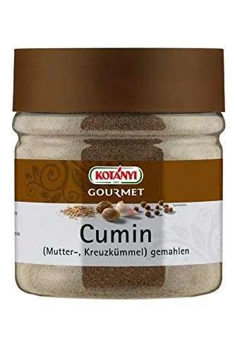 Produktbild: Kotanyi Gourmet Cumin gemahlen | bitterer scharfer Geschmack, kräftig, würzig-süßer Duft, 130gr