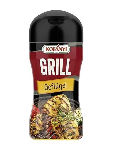 Produktbild: KOTÁNYI Grill Geflügel Grillgewürz 80g - Marinade für Huhn, Pute und Ente auf dem Grill - Gewürzmischung zum Grillen - (Jetzt für die nächste Grillparty bestellen!)