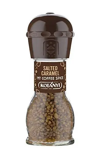 Produktbild: Kotanyi Salted Caramel Kaffee Topping | feiner Karamellgeschmack, 4er Pack (4 x 65g)