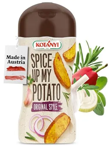 Produktbild: KOTÁNYI Original Style Grillgewürz 80g - Kartoffel-Gewürz für Pommes, Bratkartoffeln und Potato Wedges- Gewürzmischung zum Grillen - (Jetzt für die nächste Grillparty bestellen!)