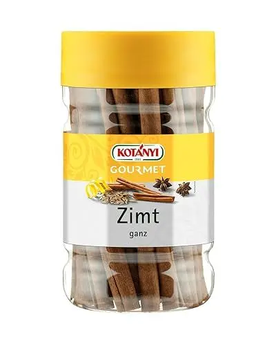 Produktbild: Kotanyi Zimt ganz, Gewürze für Großverbraucher und Gastronomie, 1200 ccm, ca. 350 g