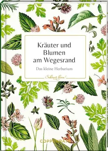 Produktbild: Kräuter und Blumen am Wegesrand: Das kleine Herbarium: Ein hochwertiges Geschenk für Naturliebhaber, mit Goldfolie und besonderem Covermaterial (Schöner lesen!, 49, Band 49)